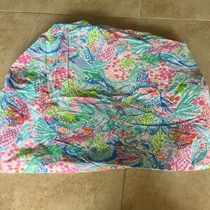 Colorful Patterned crib fitted sheet